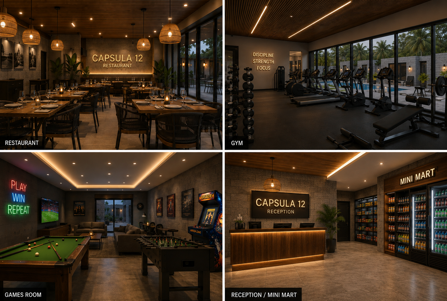 Capsula Interior - 3d render